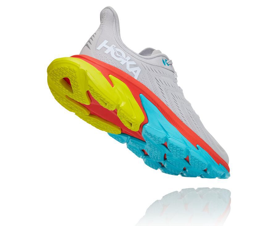 Hoka One One Clifton Edge Löparskor Herr - Grå - GSQCZ-4308